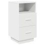 Mesillas de noche 2 uds con 2 cajones blanco 36x36x68 cm von , Nachttische - Ref: Foro24-858579, Preis: 100,14 €, Rabatt: %