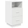 Mesillas de noche 2 uds con 2 cajones blanco 36x36x68 cm by , Nightstands - Ref: Foro24-858579, Price: 100,14 €, Discount: %