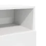 Mesillas de noche 2 uds con 2 cajones blanco 36x36x68 cm by , Nightstands - Ref: Foro24-858579, Price: 100,14 €, Discount: %