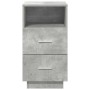 Mesillas de noche 2 uds con 2 cajones gris cemento 36x36x68 cm by , Nightstands - Ref: Foro24-858585, Price: 97,09 €, Discoun...