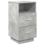 Mesillas de noche 2 uds con 2 cajones gris cemento 36x36x68 cm by , Nightstands - Ref: Foro24-858585, Price: 97,09 €, Discoun...