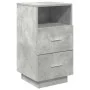 Mesillas de noche 2 uds con 2 cajones gris cemento 36x36x68 cm von , Nachttische - Ref: Foro24-858585, Preis: 95,61 €, Rabatt: %