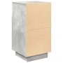 Mesillas de noche 2 uds con 2 cajones gris cemento 36x36x68 cm von , Nachttische - Ref: Foro24-858585, Preis: 95,61 €, Rabatt: %
