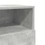 Mesillas de noche 2 uds con 2 cajones gris cemento 36x36x68 cm von , Nachttische - Ref: Foro24-858585, Preis: 95,61 €, Rabatt: %