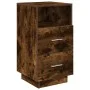 Mesillas de noche 2 uds con 2 cajones roble ahumado 36x36x68 cm von , Nachttische - Ref: Foro24-858587, Preis: 98,37 €, Rabat...