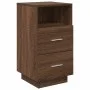 Mesillas de noche 2 uds con 2 cajones roble marrón 36x36x68 cm by , Nightstands - Ref: Foro24-858591, Price: 101,98 €, Discou...