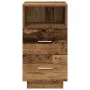 Mesillas de noche 2 uds con 2 cajones madera vieja 36x36x68 cm by , Nightstands - Ref: Foro24-858593, Price: 102,46 €, Discou...