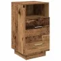 Mesillas de noche 2 uds con 2 cajones madera vieja 36x36x68 cm by , Nightstands - Ref: Foro24-858593, Price: 102,46 €, Discou...