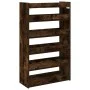 Zapatero madera contrachapada roble ahumado 60x25x100 cm von , Schuhregale und Schuhorganisatoren - Ref: Foro24-859873, Preis...