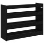 Mueble zapatero madera contrachapada negro 80x25x62 cm de , Zapateros y organizadores de calzado - Ref: Foro24-859915, Precio...