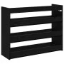 Mueble zapatero madera contrachapada negro 80x25x62 cm von , Schuhregale und Schuhorganisatoren - Ref: Foro24-859915, Preis: ...