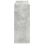 Mueble zapatero madera contrachapada gris hormigón 80x25x62 cm by , Shoe racks and shoe organizers - Ref: Foro24-859917, Pric...