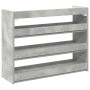 Mueble zapatero madera contrachapada gris hormigón 80x25x62 cm von , Schuhregale und Schuhorganisatoren - Ref: Foro24-859917,...