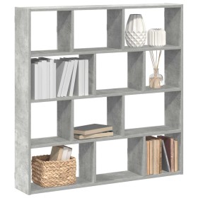 Estante cubo de pared 12 compartimentos madera gris hormigón von , Regale und Regale - Ref: Foro24-860007, Preis: 62,79 €, Ra...