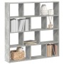 Estante cubo de pared 12 compartimentos madera gris hormigón by , Shelves and shelves - Ref: Foro24-860007, Price: 62,79 €, D...