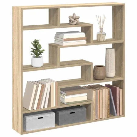 Estante cubo de pared 7 compartimentos madera roble Sonoma by , Shelves and shelves - Ref: Foro24-860024, Price: 66,11 €, Dis...