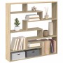 Estante cubo de pared 7 compartimentos madera roble Sonoma by , Shelves and shelves - Ref: Foro24-860024, Price: 67,34 €, Dis...