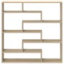 Estante cubo de pared 7 compartimentos madera roble Sonoma by , Shelves and shelves - Ref: Foro24-860024, Price: 67,34 €, Dis...