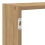 Estante cubo de pared 7 compartimentos madera roble artisan by , Shelves and shelves - Ref: Foro24-860030, Price: 75,00 €, Di...