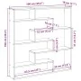 Estante cubo de pared 7 compartimentos madera roble artisan von , Regale und Regale - Ref: Foro24-860030, Preis: 73,48 €, Rab...