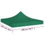 Zeltdach für Feiern grün 2x2 m 270 g/m² von vidaXL, Abdeckungen für Zelte und Pavillons - Ref: Foro24-315341, Preis: 30,48 €,...