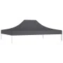 Anthrakites Partyzelt-Dach 4x3 m 270 g/m² von vidaXL, Abdeckungen für Zelte und Pavillons - Ref: Foro24-315351, Preis: 31,30 ...