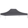 Techo de carpa para celebraciones gris antracita 4x3 m 270 g/m² de vidaXL, Cubiertas para carpas y cenadores - Ref: Foro24-31...