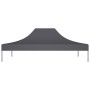 Techo de carpa para celebraciones gris antracita 4x3 m 270 g/m² de vidaXL, Cubiertas para carpas y cenadores - Ref: Foro24-31...
