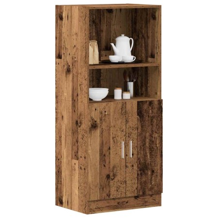 Mueble de cocina madera ingeniería envejecida 57x41,5x131,5 cm by , Kitchen cabinets - Ref: Foro24-860128, Price: 99,26 €, Di...