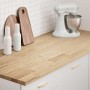 Encimera de cocina rectangular madera maciza roble by , Table tops - Ref: Foro24-4009000, Price: 147,27 €, Discount: %