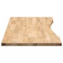 Tablero escritorio rectangular madera maciza roble sin tratar by , Table tops - Ref: Foro24-4009009, Price: 86,76 €, Discount: %