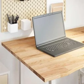 Tablero escritorio rectangular madera maciza roble sin tratar by , Table tops - Ref: Foro24-4009016, Price: 114,04 €, Discoun...