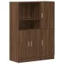 Set de muebles de cocina 2 pzas madera ingeniería roble marrón by , Shelves and shelves - Ref: Foro24-3324148, Price: 179,09 ...