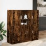 Set de muebles de cocina 3 pzas madera ingeniería roble ahumado by , Shelves and shelves - Ref: Foro24-3324155, Price: 271,15...