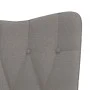 Silla mecedora de tela gris taupe de , Mecedoras - Ref: Foro24-327620, Precio: 118,30 €, Descuento: %