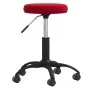 Silla de oficina giratoria de terciopelo rojo tinto by , Office chairs - Ref: Foro24-333180, Price: 53,08 €, Discount: %