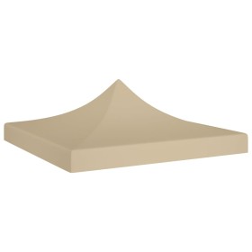 Techo de carpa para celebraciones beige 2x2 m 270 g/m²