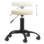 Silla de comedor de terciopelo crema by , dining chairs - Ref: Foro24-3085726, Price: 56,30 €, Discount: %