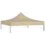 Techo de carpa para celebraciones beige 2x2 m 270 g/m² de vidaXL, Cubiertas para carpas y cenadores - Ref: Foro24-315340, Pre...