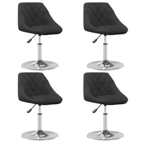 Sillas de comedor giratorias 4 unidades terciopelo negro von , Essstühle - Ref: Foro24-3088755, Preis: 196,14 €, Rabatt: %