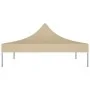 Techo de carpa para celebraciones beige 2x2 m 270 g/m² de vidaXL, Cubiertas para carpas y cenadores - Ref: Foro24-315340, Pre...