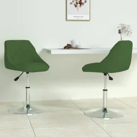 Sillas de comedor giratorias 2 unidades terciopelo verde oscuro von , Essstühle - Ref: Foro24-335286, Preis: 116,92 €, Rabatt: %