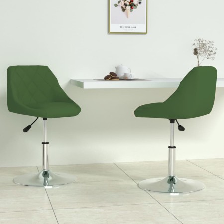Sillas de comedor giratorias 2 unidades terciopelo verde oscuro von , Essstühle - Ref: Foro24-335286, Preis: 119,05 €, Rabatt: %