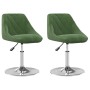 Sillas de comedor giratorias 2 unidades terciopelo verde oscuro von , Essstühle - Ref: Foro24-335286, Preis: 119,05 €, Rabatt: %