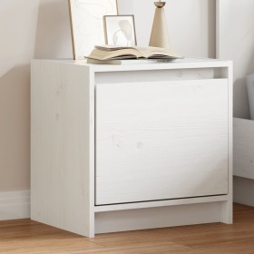 Mesita de noche madera maciza de mango blanco 40x30,5x40 cm von , Nachttische - Ref: Foro24-808115, Preis: 36,72 €, Rabatt: %