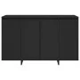 Aparador de madera contrachapada negro 120x41x75 cm by , Sideboards - Ref: Foro24-809603, Price: 141,87 €, Discount: %