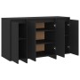 Aparador de madera contrachapada negro 120x41x75 cm von , Sideboards - Ref: Foro24-809603, Preis: 143,88 €, Rabatt: %