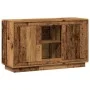 Aparador de madera de ingeniería envejecida 102x35x60 cm by , Sideboards - Ref: Foro24-857137, Price: 93,48 €, Discount: %