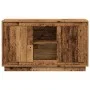 Aparador de madera de ingeniería envejecida 102x35x60 cm by , Sideboards - Ref: Foro24-857137, Price: 93,48 €, Discount: %