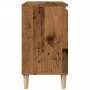 Mueble de lavabo madera de ingeniería envejecida 58x33x60 cm von , Badezimmerwaschtische - Ref: Foro24-857114, Preis: 52,13 €...